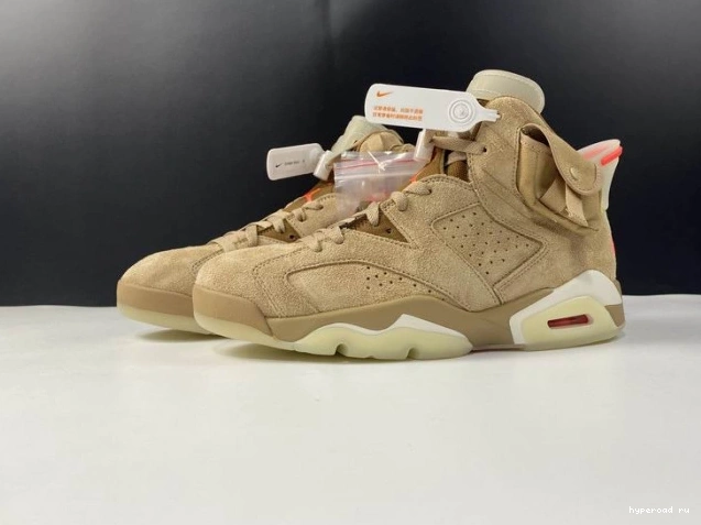 Travis Scott Khaki Air 6 Retro Jordan DH0690-200 British 1003